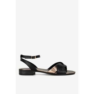 Sandale dama 5905588686569 - Piele naturala - 36 EU - Negru imagine