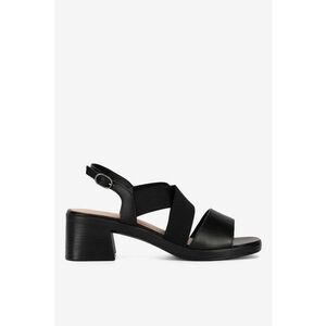 Sandale dama 5905588689447 - Textil - Negru - Negru imagine