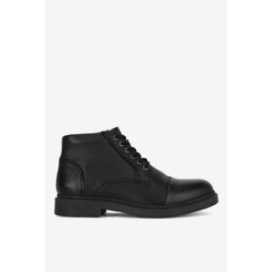 Ghete barbati 5905588771920 - Piele naturala - Negru - Negru imagine