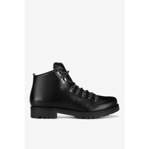 Ghete barbati 5905588777533 - Piele naturala - Negru - Negru imagine