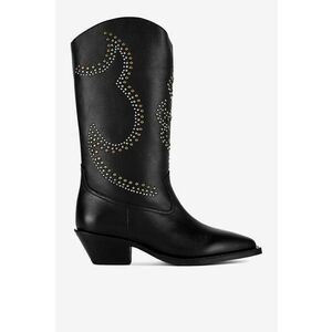 Cizme dama 5905588818366 - Piele naturala - Negru - Negru imagine