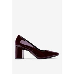 Pantofi dama 5905588829713 - Piele naturala - Rosu - Rosu imagine