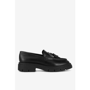 Mocasini dama 5905588856016 - Piele naturala - Negru - Negru imagine