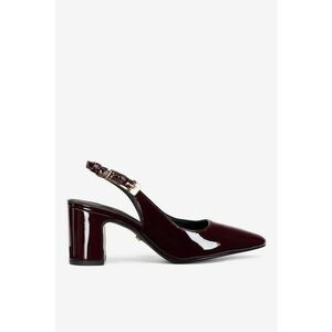 Pantofi dama 5905588879961 - Piele naturala - Rosu - Rosu imagine