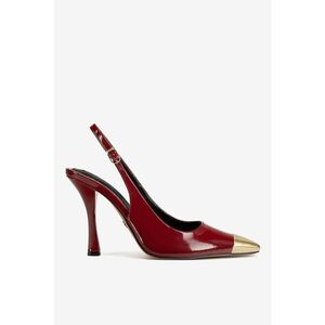 Pantofi dama 5905588889892 - Sintetic - Rosu - Rosu imagine