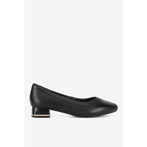 Pantofi dama 5905588891321 - Piele naturala - Negru - Negru imagine