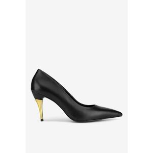 Pantofi dama 5905588907565 - Piele naturala - Negru - Negru imagine