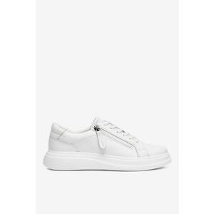 Pantofi dama 5905588932109 - Piele naturala - Alb - Alb imagine