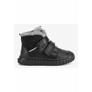 Ghete baieti 5905588942320 - Piele naturala - Negru - Negru imagine