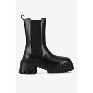 Ghete dama 5905588954149 - Piele naturala - Negru - Negru imagine