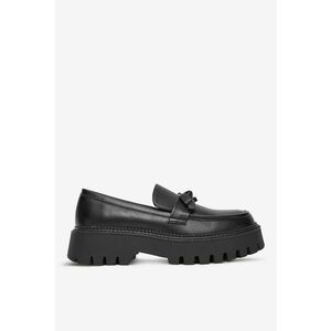 Mocasini Negru Sintetic - Negru imagine