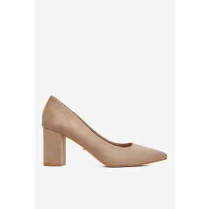 Pantofi textil maro - Maro imagine