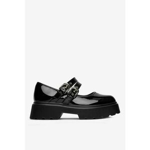 Mocasini Sintetic - Negru - imagine