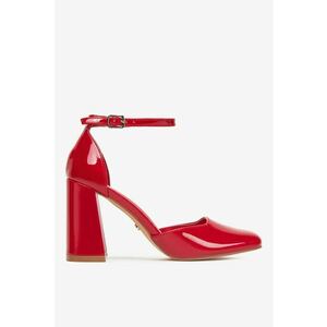 Pantofi Sintetic Rosu - Rosu imagine