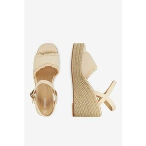 Sandale Textil - Bej imagine