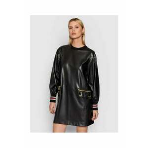 Rochie Dama - 208732307 - Imitatie de piele - 38 - Negru imagine