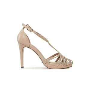 Sandale dama - 303211431 - Bej - Piele ecologica - Bej imagine