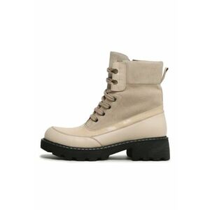 Ghete dama - 208959087 - Bej - Piele naturala/Piele intoarsa - Bej imagine