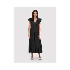 Rochie Dama - 209906493 - Bumbac - XS INTL - Negru imagine