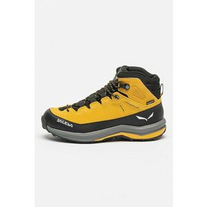 Ghete cu garnituri de piele intoarsa - pentru trekking Trainer 2 - Negru/Galben sofran imagine