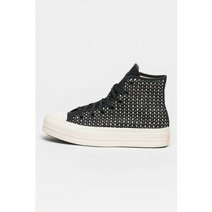 Tenisi high-cut Chuck Taylor All Star Lift - Alb/Negru/Roz pal imagine