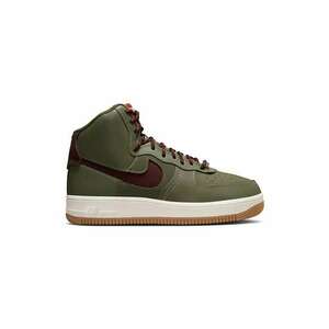 Pantofi sport inalti din piele cu insertii din material textil Air Force Sculpt Wild - Maro/Kaki imagine