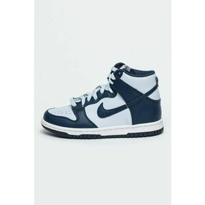 Pantofi sport high-top din piele Dunk - Albastru glaciar/Bleumarin imagine