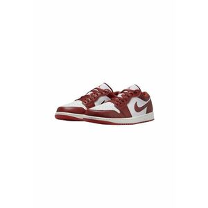 Pantofi barbati Air Jordan 1 Low Se - piele naturala - rosu/alb imagine
