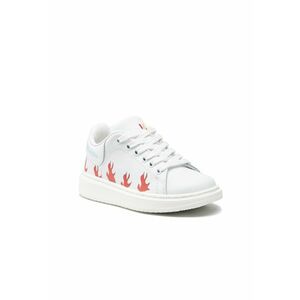 Pantofi sport baieti Omenaa Piele naturala - Alb imagine