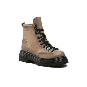 Ghete dama - 209157796 - Bej - Piele naturala - Bej imagine