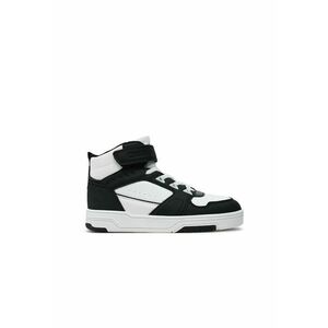 Pantofi copii - 73596 - Piele ecologica - Negru | Alb imagine
