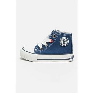 Tenisi high-top cu logo - Bleumarin imagine