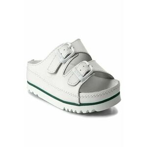 Sandale dama - Air Bag - piele naturala - alb - Alb imagine