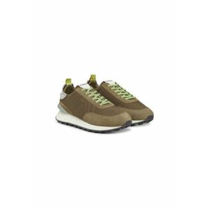 Pantofi sport barbati - IU17280H IU1728 - Piele naturala - Kaki imagine