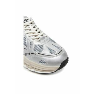 Pantofi sport barbati - IU17060O IU1706 - Piele naturala - Argintiu imagine