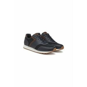Pantofi sport barbati - 25418015 - Piele naturala - Bleumarin imagine