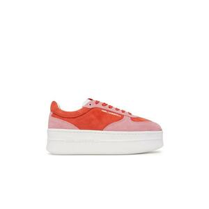 Pantofi sport dama - KL65025 - Piele naturala - Multicolor imagine