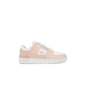 Pantofi sport dama - 749SFA0042 - Piele naturala - 39 EU - Alb/Roz - Alb/Roz imagine