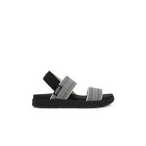 Sandale dama - 1030142 - Textil - 37 EU - Alb/Negru - Alb/Negru imagine