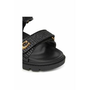 Sandale dama - CAR55 - Sintetic - Negru - Negru imagine