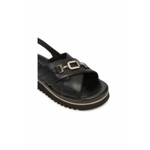 Sandale dama - 12-50504-01 - Piele naturala - Negru imagine