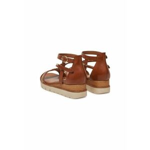 Sandale dama - 1-28256-44 - Piele naturala - Maro imagine