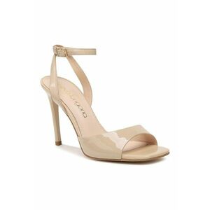 Sandale dama - 302095308 - Piele naturala - Piele lacuita - Bej - Bej imagine