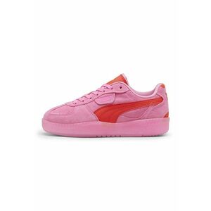 Pantofi sport din piele intoarsa Palermo Moda Xtra - Rosu/Roz imagine