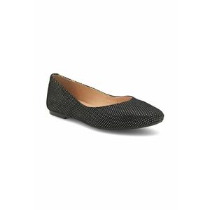 Balerini dama - 432210 - Piele intoarsa - Negru imagine