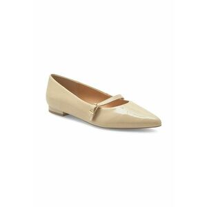 Balerini dama - 313786 - Piele lacuita - Bej imagine