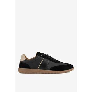 Pantofi barbati 5903419556920 - Piele nabuc - Negru - Negru imagine