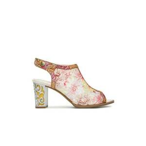 Sandale dama - LEDAO 20 - Piele naturala - Multicolor - Multicolor imagine