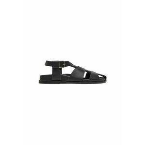 Sandale dama - 85083-U - Piele naturala - Negru imagine