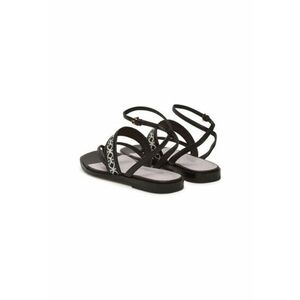 Sandale dama - QWS 40 01 01 847 - Piele naturala - Negru imagine